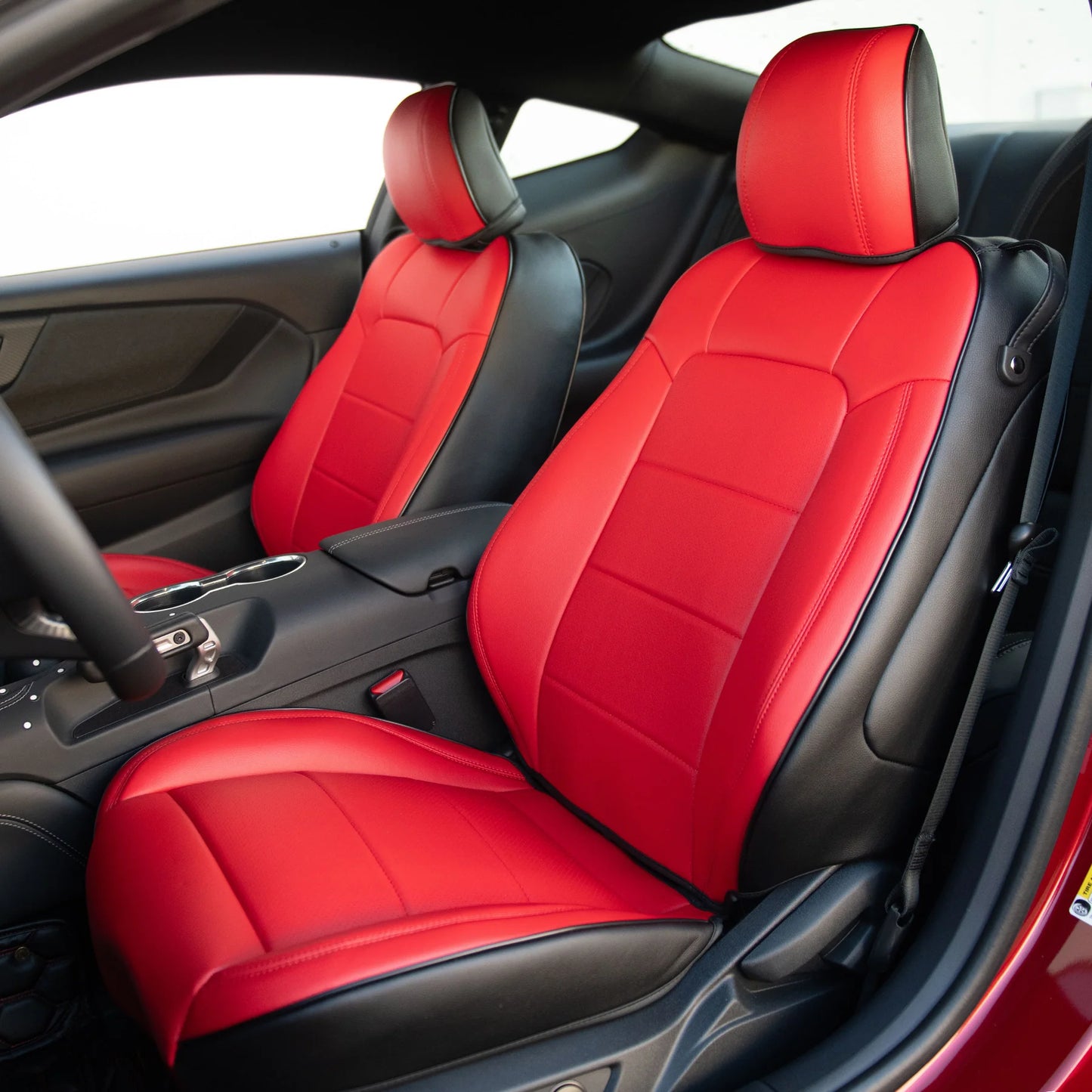 2024-2026 Ford Mustang S650 Coupe Leather Seat Covers