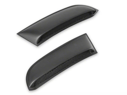 2005-2009 Mustang ABS Side Scoops; Unpainted