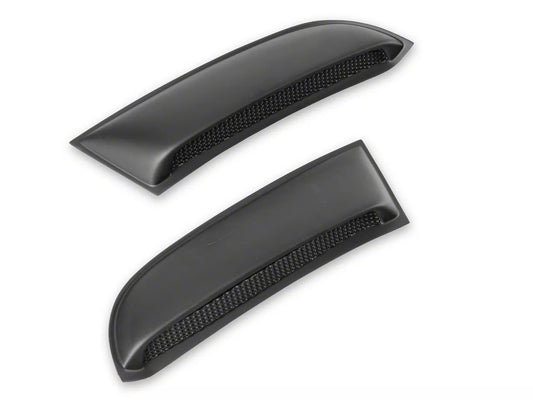 2005-2009 Mustang ABS Side Scoops; Unpainted