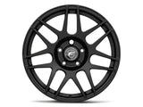 2005-2025 w/o Performance Pack Forgestar F14 Drag Matte Black Wheel; Front Only; 17x7; 6mm Offset