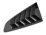 2015-2023 Mustang Sport Quarter Window Louvers; Gloss Black