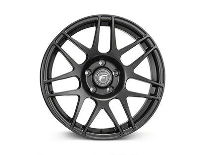 2005-2025 Forgestar F14 Drag Satin Black Wheel; Front Only; 18x5; -23mm Offset