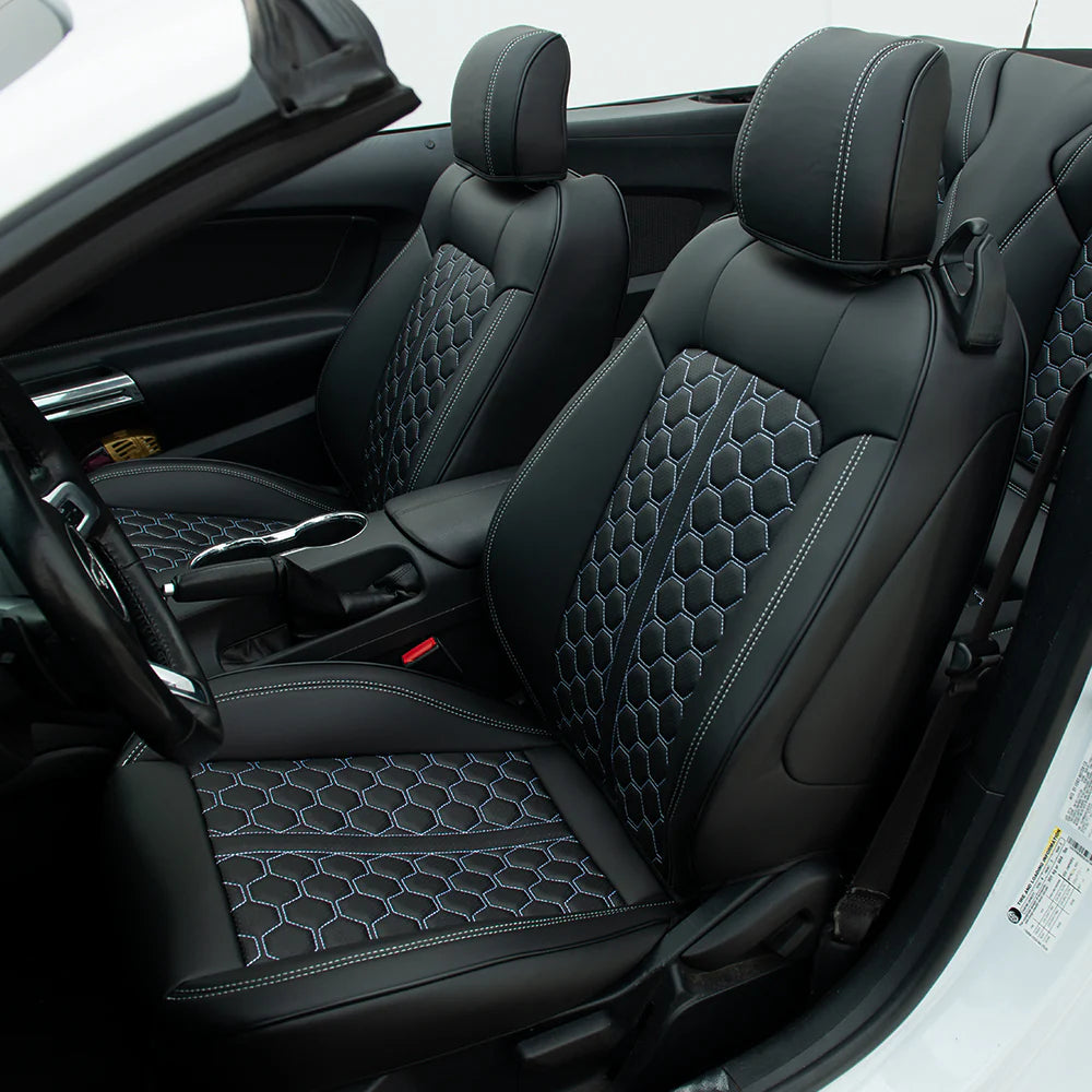 2015-23 Ford Mustang S550 Convertible Custom Seat Covers