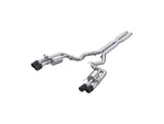 2024-2025 Mustang GT w/ Active MBRP Armor Pro Cat-Back Exhaust with Carbon Fiber Tips