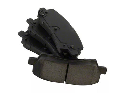 2015-2023 Mustang GT, EcoBoost w/ Performance Pack Ceramic Brake Rotor and Pad Kit; Rear