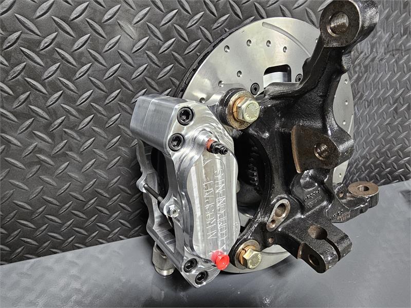 2005-2014 Mustang (Hat Style) Front Street Kit Dimpled and Slotted - Aerospace Components