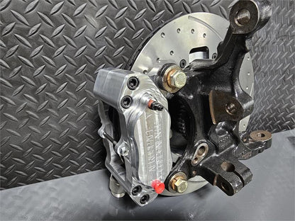 2005-2014 Mustang (Hat Style) Front Street Kit Dimpled and Slotted - Aerospace Components