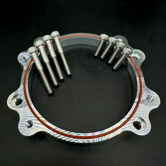 MUSTANG GT [5.0L] ROUSH S2650 KITS (2018-2023) & F-150 [5.0L] ROUSH S2650 KITS (2018-2025) ADAPTER (103MM TB TO 103MM PORTED SUPERCHARGER) [PORTED SUPERCHARGERS ONLY]