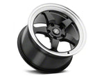 2005-2025 Forgestar D5 Drag Gloss Black Machined Wheel; 18x9; 35mm Offset