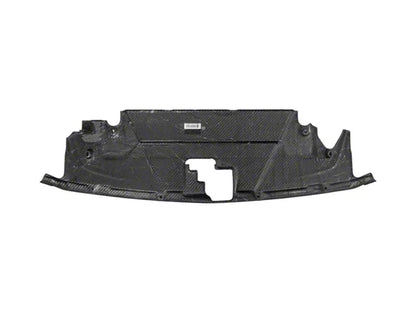 2024-2025 Mustang Radiator Cover; Carbon Fiber