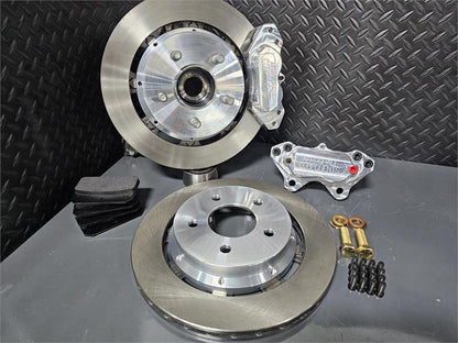 2024-2026 Mustang Direct Bolt on Rear Pro Street Brake Kit - Aerospace Components
