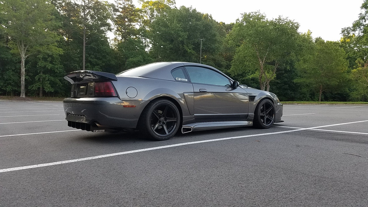 Carter's Customs 1999-2004 GT/ Mach 1 / V6/ 1999-01 Cobra Rear Diffuser