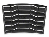 2005-2014 MP Concepts Rear Window Louvers; Matte Black