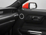 2015-2023 Mustang GT SpeedForm Midrange Speaker Trim Rings; Polished