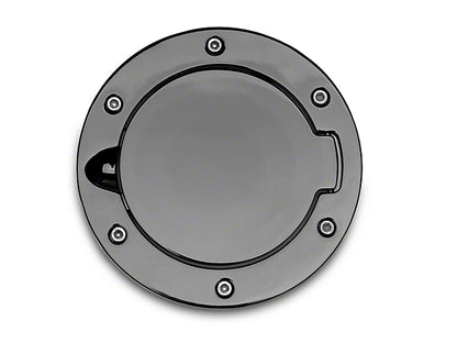 1994-2004 Bullitt Style Fuel Door; Black
