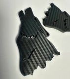 Howling Coyote Carbon Fiber Textured Badges