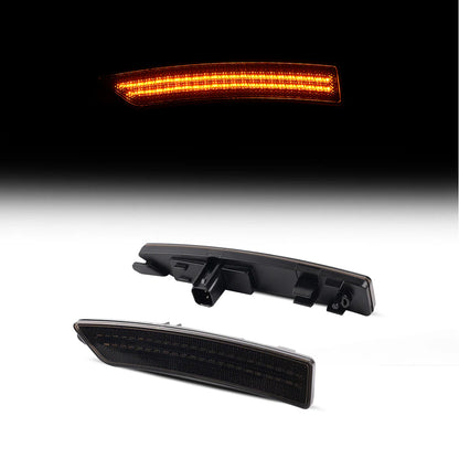 2024-2025 Ford Mustang S650 Smoke LED Side Markers (SET) (Smoked or Clear)