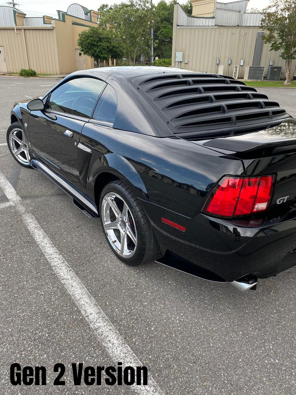 Carter's Customs New Edge Mustang Side & Rear Splitter Combo