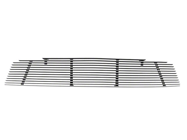2010-2012 Cervini's Upper Billet Grille with Tri-Bar Pony Logo; Brushed