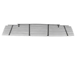 2010-2012 Cervini's Upper Billet Grille with Tri-Bar Pony Logo; Brushed