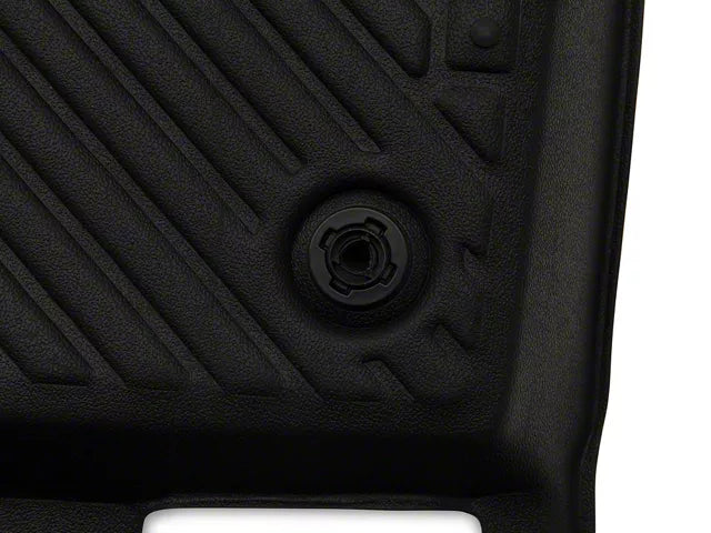 2015-2025 Mustang TruShield Precision Molded Front Floor Liners; Black