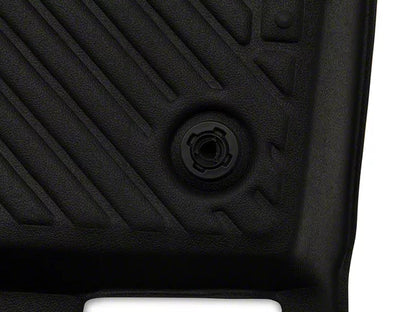 2015-2025 Mustang TruShield Precision Molded Front Floor Liners; Black