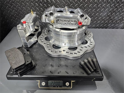 2024-2026 Mustang Dark Horse/ Performance Package Direct Bolt on Rear Pro-Lite Drag Race Brake Kit - Aerospace Components