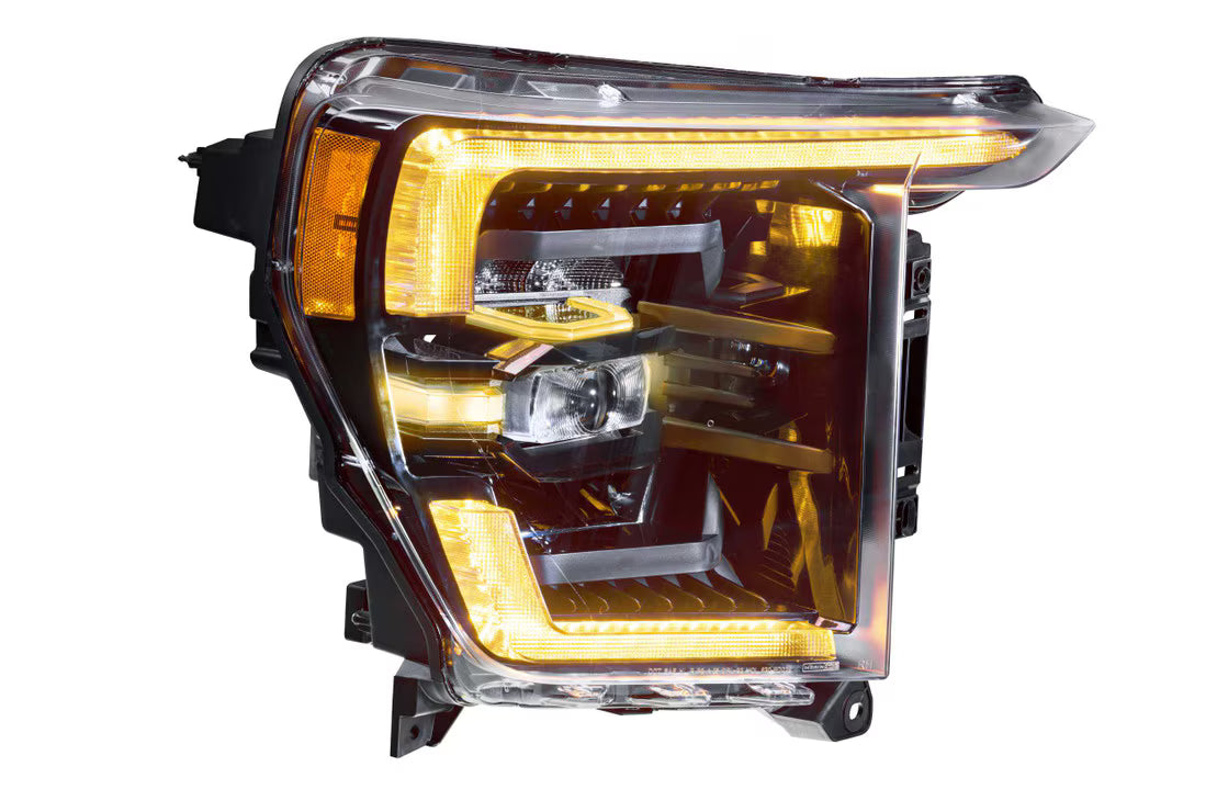 2021-2023 Ford F150 Morimoto LED Headlights - Amber DRL