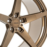 2005-2025 Mustang Velgen Classic5 V2 Gloss Bronze Wheel 20x11