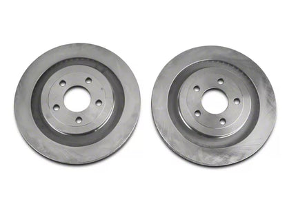 2015-2021 Mustang GT, EcoBoost w/ Performance Pack PowerStop OE Replacement Brake Rotor and Pad Kit; Rear
