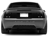 1999-2004 Raxiom Icon LED Tail Lights; Black Housing; Smoked Lens