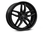 2005-2025 Niche Methos Gloss Black with Matte Black Lip Wheel; 20x9; 35mm Offset