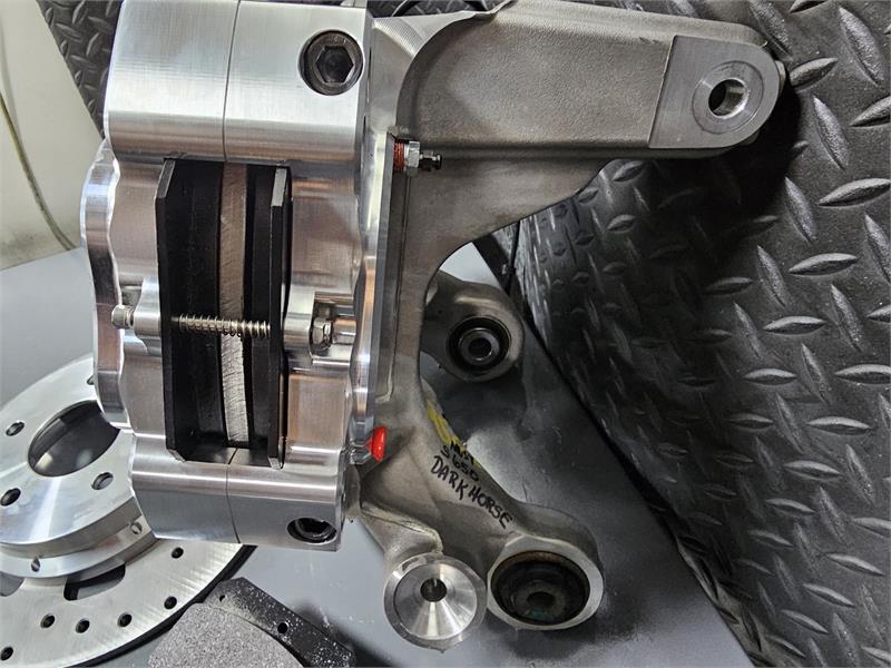 2024-2026 Mustang Dark Horse/ Performance Package Direct Bolt on Rear Drag Race Brake - Aerospace Components