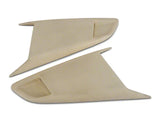 2015-2023 Mustang Cervini's Eleanor Style Window Scoops; Unpainted