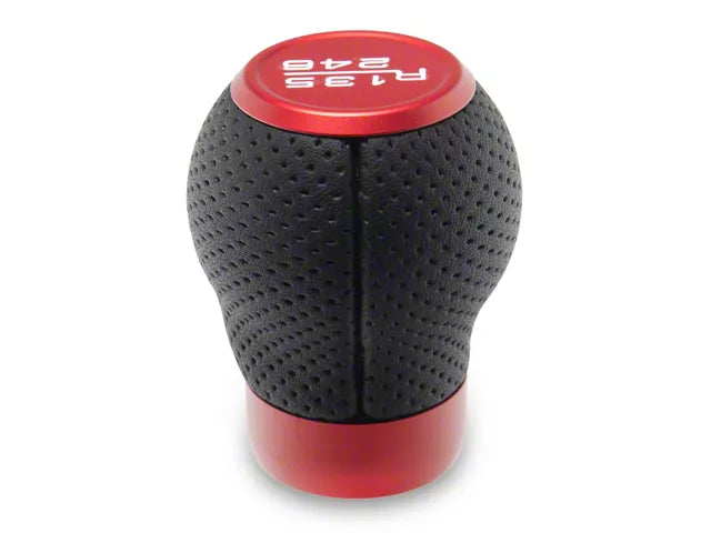 2024-2025 Mustang GT, Dark Horse SpeedForm 6-Speed Shift Knob; Red