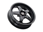 2005-2025 WELD Street Performance Ventura Drag Gloss Black Wheel; Rear Only; 17x10; 49mm Offset