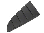 2015-2023 Mustang Cervini's Quarter Window Louvers; Matte Black