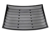 2005-2014 Rear Window Louvers; Textured ABS