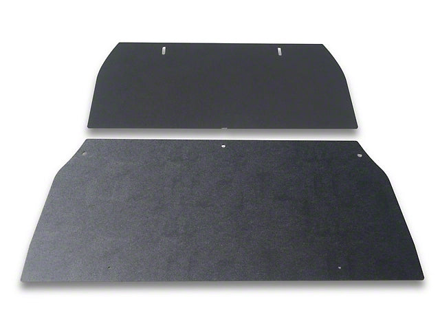 2024-2025 Mustang Fastback Lightweight Racer Rear Seat Delete Kit