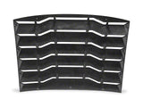 2005-2014 MP Concepts Rear Window Louvers; Gloss Black