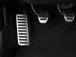 2015-2023 Mustang SpeedForm Dead Pedal Cover; Brushed