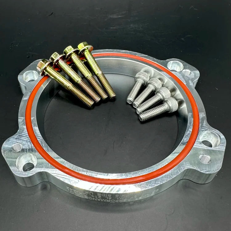 F-150 [5.0L] (2021+) Adapter (95mm TB to 87mm): 95MM TB to Ford F-150 (NEW MODELS) Stock Manifold/Aft. Mkt. Supercharger