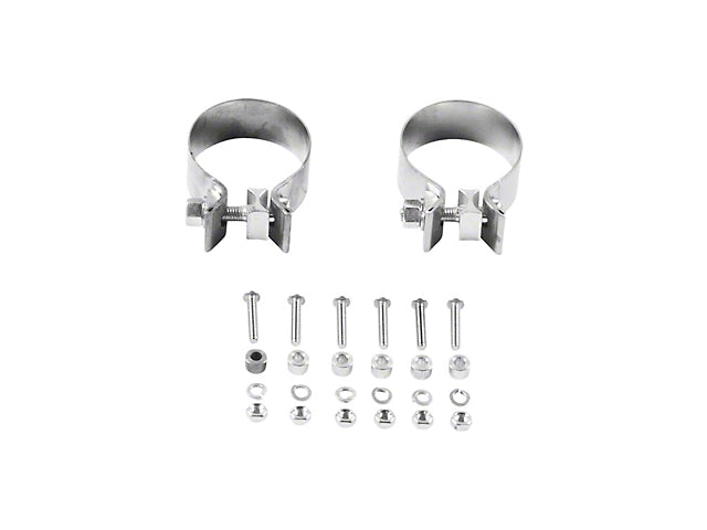 2018-2023 Mustang GT w/ Active Flowmaster Outlaw Axle-Back Exhaust System with Polished Tips