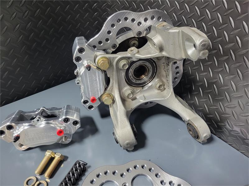 2020-2022 Mustang GT500 Rear Pro-Lite Drag Race Brake Kit - Aerospace Components