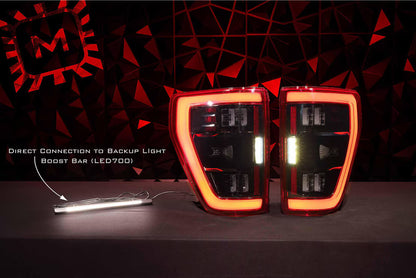 2021-2023 Ford F150 Morimoto XB LED Tail Lights (Red)