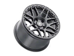 2005-2025 Forgestar F14 Beadlock Gloss Anthracite Wheel; Rear Only; 17x10; 50mm Offset