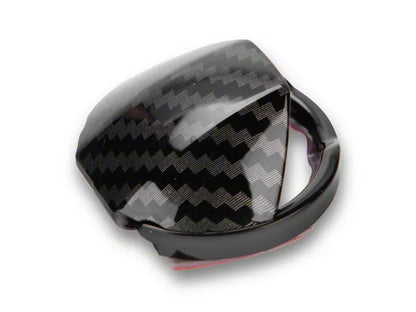2015-2023 Mustang SpeedForm Start Button Cover; Carbon Fiber
