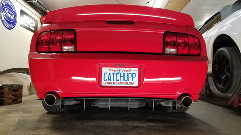 Carter's Customs 2005-2011 GT Rear Diffuser - Street