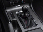 2011-2014 Modern Billet Retro Style 6-Speed Shift Knob; Black