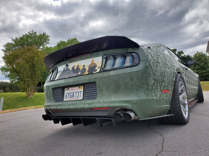 Carter's Customs 2010-2014 GT500 Wicker Bill Spoiler